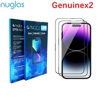 2x Screen Protector Nuglas Clear Tempered Glass Scratch Proof For iPhone 14 Pro
