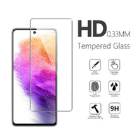 Screen Protector Nuglas Tempered Crystal Clear Glass For Samsung Galaxy A73 5G