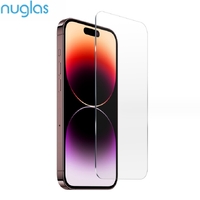 Screen Protector Nuglas Clear 9H Tempered Glass For iPhone 15 Pro/15 