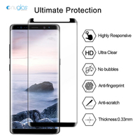 Screen Protector Nuglas Full Cover Curved Edge Tempered Glass For Galaxy Note 8