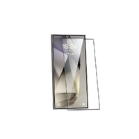 Nuglas Screen Protector 3D Full Cover Tempered Glass 9H For Samsung S25 Ultra Black