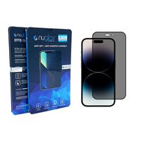 Screen Protector Nuglas Full Cover Privacy Tempered Glass For iPhone 14 Pro Max