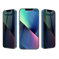Nuglas Screen Protector Flat Clear Privacy Tempered Glass For iPhone 13 /13 Pro /iPhone 14/iPhone 16e /SE 2025