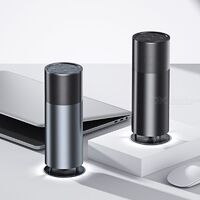 Wireless Desktop Speaker REMAX Minse  Series RB-M46 Black with Night Light Blue