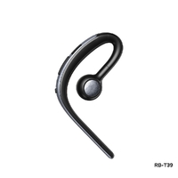 Wireless  Headset REMAX Earhook Headset for Noise-Reduced Calls RB-T39 Black