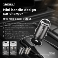 Car Charger Remax 18W Adapter Type-C Output Fast Charging Mini Invisible Tarnish
