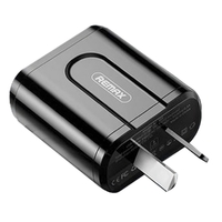 Dual USB Fast Charger REMAX Universal Travel RP-U22 Stable Output  Black