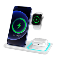 3-in-1 Wireless Charger REMAX Brainy Series Foldable RP-W53 Phone Watch Headset