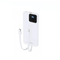 Power Bank REMAAX Suji Series PD20W+QC22.5W Fast Charging 10000mAh RPP-500 White