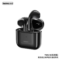 Wireless Bluetooth Earbuds REMAX TWS-10 Lightweight Auto Connect Free Listen Black