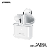 Wireless Bluetooth Earbuds REMAX TWS-10 Lightweight Auto Connect Free Listen White 