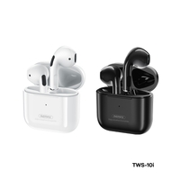 Bluetooth Wireless Earbuds AirPlus Pro REMAX TWS-10i  Lightweight Auto Connect Black & White