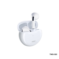 Wireless Bluetooth Earbuds REMAX TWS-50i Ergonomic Design Smart Touch White 