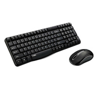 Rapoo Wireless Keyboard and Mouse X1800S Combo Bundles Optical Mouse USB
