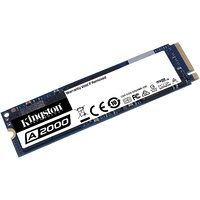 Kingston SSD NVME 500GB A2000 M.2 2280 PCI Internal SSD SA2000M8/500G up to 2000MB/s