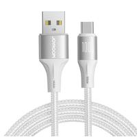 Phone Cable Joyroom USB-A to Type-C 1.2M 100W Super Fast Charge Data Cable White