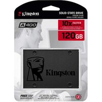 Kingston SSD 120GB A400 Internal Solid State Drive Laptop 2.5" SATA III 500MB/s
