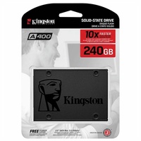 Kingston SSD 240GB A400 Internal Solid State Drive Laptop 2.5" SATA III 500MB/s