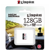 Kingston Micro SD High-Endurance 128GB for Mobile Phone Security Body and Dash Cams