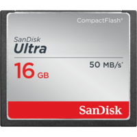 SanDisk Ultra 16GB CF Card Compact Flash 50MB/s Camera DSLR Memory Card SDCFHS-016G 