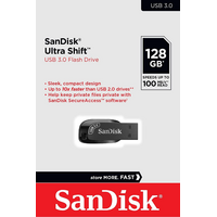 USB 3.0 Flash Drive SanDisk 128GB Ultra Shift PC Mac Memory Stick 100MB/s SDCZ410