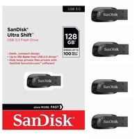 SanDisk USB 3.0 Flash Drive 64GB 128GB 256GB  Ultra Shift PC Mac Memory Stick 100MB/s SDCZ410