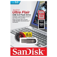 USB Drive 3.0 SanDisk Ultra Flair 128GB USB Flash Drive PC Memory Stick 150MB/s