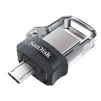 OTG USB Drive SanDisk Ultra 256GB Dual OTG Clear USB Flash Drive Memory Stick PC Tablet Mobile Android