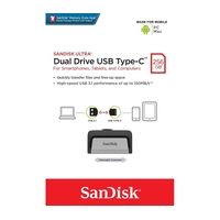 SanDisk Type-C USB Ultra 256GB Dual  Flash Drive Memory Stick PC MAC SDDDC2-256G
