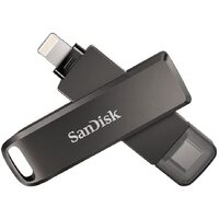 SanDisk USB 128GB iXpand Flash Drive Luxe Lightning & USB Type-C for iPhone iPad SDIX70N-128G