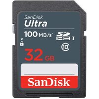 SanDisk 32GB SD Card SDHC Ultra Class 10 DSLR Video Camera Memory Card 100mb/s