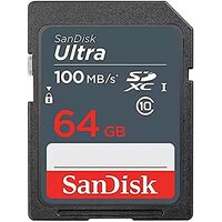 SanDisk 64GB SD Card SDXC Ultra Class 10 DSLR Video Camera Memory Card 100mb/s 