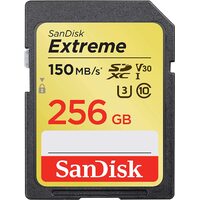 SanDisk Extreme 256GB SD Card SDXC UHS-I 150MB/s Camera DSLR Memory Card SDSDXV5-256G