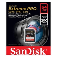 Sandisk Extreme PRO SD 64GB Memory Card DSLR 4K UHD Video Camera SDSDXXU-064G