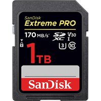 SanDisk Extreme Pro 1TB SD Card SDXC UHS-I 170MB/s Camera DSLR Memory Card SDSDXXY-1T00