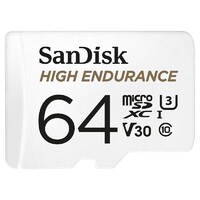 SanDisk 64GB High Endurance Micro SD Card SDXC UHS-I Dash Camera Surveillance Memory Card SDSQQNR-064G