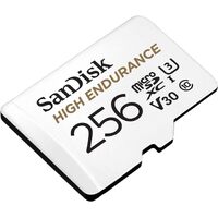 SanDisk 256GB High Endurance Micro SD Card SDXC UHS-I Dash Camera Surveillance Body Cam TF Memory Card SDSQQNR-256G