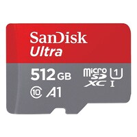 SanDisk Ultra 512GB Micro SD Card SDXC A1 UHS-I 120MB/s Mobile Phone TF Memory Card SDSQUAR-512G