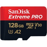 SanDisk Extreme Pro Micro SD 128GB Memory Card Dash Cam 200MB/s SDSQXCD-128G