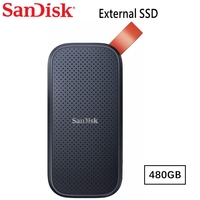 SanDisk SSD 480GB Portable SSD USB 3.2 Gen 2 Type C To A Cable SDSSED30-480G-G25