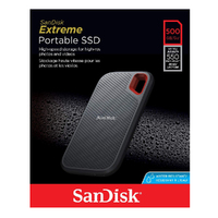 SSD SanDisk Extreme 500GB Portable External Solid State Drive USB 3.1 Type-C 550MB/S