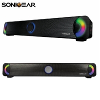 Speaker Sonicgear Sonicbar U300 & BT300 PRO Soundbar 7 Color Light Effect