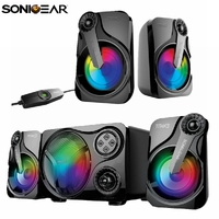 Computer Speaker Sonicgear TITAN 2 & Sonicgear Titan 3 BTMI USB Light Display