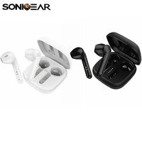Bluetooth Earphone Sonicgear TWS 1 True Wireless Stereo Earpump Earbuds White & Black