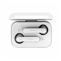 Bluetooth 5.0 Earphone Sonicgear TWS 3+ with Touch Control Lightweight White 