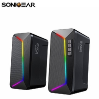 Bluetooth 2.0 Speaker Sonicgear IOX 2 Stereo System Power 10 RMS with RGB Effect