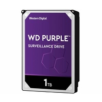 WD Purple 1TB HDD Surveillance Hard Disk Drive Western Digital 5400RPM 3.5" SATA 6Gb/s 64MB Cache