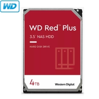 WD Red Plus NAS HDD 4TB PC Hard Disk Drive 5400 RPM Class Western Digital 3.5" WD40EFPX