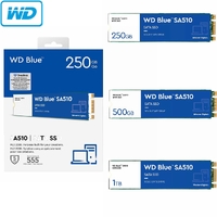 SSD WD Blue SA510 250GB 500GB 1TB M.2 2280 Solid State Drive Up to 560MB/s