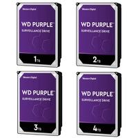 WD Purple HDD Surveillance Hard Disk Drive Western Digital 5400RPM 3.5" SATA 6Gb/s 64MB Cache